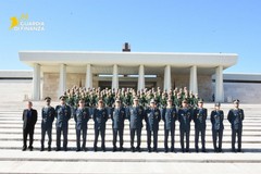 Allievi del I anno dell'Accademia Guardia di Finanza in visita al Sacrario Caduti d'Oltremare di Bari