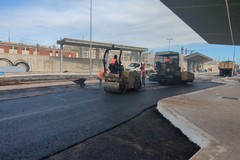 Quasi completati i lavori del terminal bus sull’estramurale Capruzzi