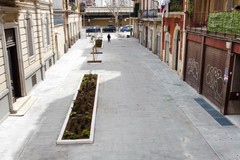 Riqualificazione via Manzoni: entro il fine settimana riapre tratto tra corso Italia e via Crisanzio