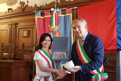 Gemellaggio Bari-Assisi, il consigliere Cascella ricevuto dal sindaco Proietti