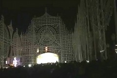 La festa di San Nicola al buio. Blackout delle luminarie in piazza del Ferrarese