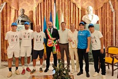 Squadra maschile del Circolo Tennis di Bari in A2, riconoscimento a Palazzo di Città