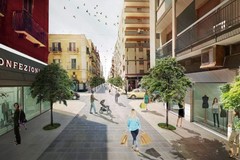 Riqualificazione via Manzoni: chiusura al traffico veicolare tra corso Italia e via Garruba