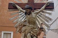 Processione dei Misteri di San Gregorio: le foto a Bari Vecchia in strada San Marco