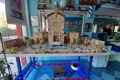L'ultimo presepe di Sebastiano Capogna sarà donato ad un convento di Tagliacozzo