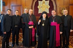 Mons. Satriano in visita al Patriarca Ecumenico di Costantinopoli