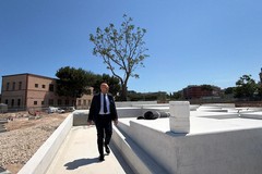 Parco della Rinascita a Bari. Leccese: «Piantati i primi 420 alberi e opere completate al 90%»