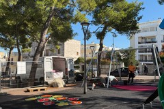 Riqualificazione piazza Capitaneo a Palese: in fase di ultimazione la nuova area giochi