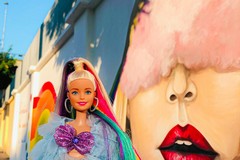 Barbie in Town e il murales dedicato a Raffaella Carrà a Bari