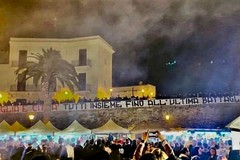 Quello striscione che compatta una città intera