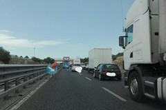Lavori sulla SS 100 in direzione Bari. Traffico rallentato tra Adelfia e Capurso