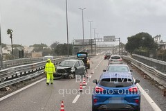 Doppio incidente: traffico bloccato sulla tangenziale di Bari