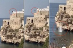 Tuffo dall'alto a Polignano a Mare: muore 23enne di Catania
