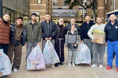 I calciatori del Bari dai bimbi dell'Ospedaletto Giovanni XXIII