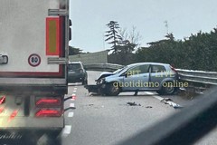 Doppio incidente sulla tangenziale di Bari