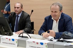 La Federciclismo Puglia consegna al viceministro Sisto proposta di legge sulla sicurezza stradale