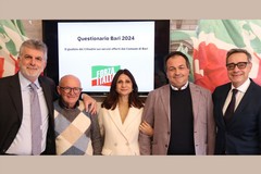 ​La delegazione di Forza Italia Bari a Roma per eleggere il nuovo segretario nazionale