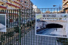 Ponte pedonale diventa galleria d'arte a cielo aperto, succede a Bari