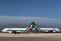 Atterrato stamattina a Bari il primo volo di ITA, la nuova Alitalia