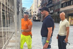 Via Argiro, dopo il cantiere parte la fase della cura