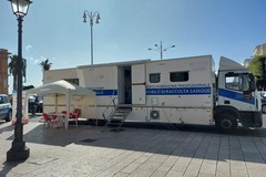 Donazione sangue, l’autoemoteca di Asl Bari a disposizione della polizia di Stato