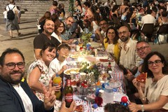 Cena di quartiere a Madonnella: musica, balli e tante risate