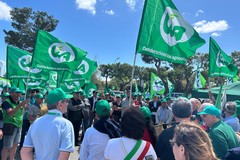 Bari, centinaia di agricoltori al flash mob di CIA. Sicolo: «Fermiamo le importazioni di grano duro»
