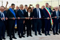 Mola di Bari, il ministro Piantedosi inaugura il centro sportivo "Città dei ragazzi"
