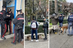 Controlli straordinari a piazza Umberto e Aldo Moro a Bari: identificate 201 persone