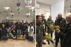La Polizia di Stato di Bari in visita ai bambini dell'Ospedale Giovanni XXIII e del Policlinico di Bari