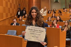 Erika, studentessa dell’Università di Bari, premiata alla Camera dei Deputati