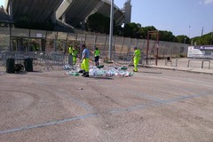 Live di Vasco a Bari, sanzionati 15 parcheggiatori abusivi e sequestrata merce irregolare e gadget