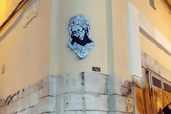 Street art a Bari vecchia, spunta una nuova opera di Rizek