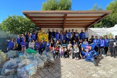 Raccolti 256 kg di rifiuti nel quartiere Japigia di Bari