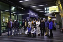 Corridoi universitari, arrivato a Bari il gruppo degli studenti rifugiati