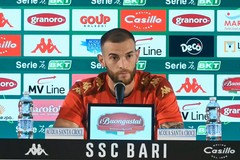 Vicari: «Felice per il gol. Sogno la A conquistata sul campo col Bari»