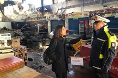 Bari, rogo al mercato del San Paolo, Palone: "Ripristineremo la situazione"