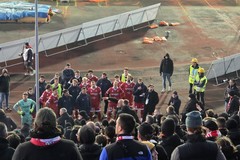SSC Bari, confronto all'antistadio tra i capi della Curva Nord, Bellomo e Partipilo