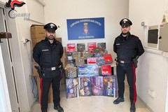 Sequestrati 1,3 quintali di materiale esplodente