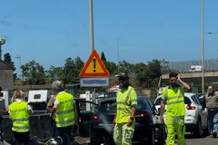 Auto contro moto: incidente sulla tangenziale di Bari all'uscita San Paolo