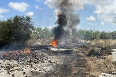 Brucia il Municipio IV, a fuoco rifiuti e sterpaglie nelle campagne di Ceglie