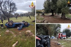 Due incidenti nel Barese: interventi a Monopoli e Castellana Grotte