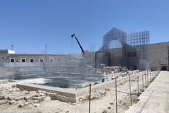 Bari Vecchia, l'opera di Tresoldi inizia a prendere forma