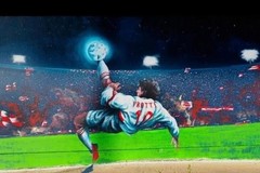 Tutti davanti al murales di Poggiofranco per ricordare Igor Protti