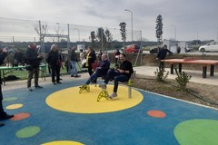 Inaugurata con una festa di quartiere la nuova area sport a Bari Palese
