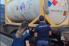 Controlli della Polizia di Stato nello scalo merci di Bari Lamasinata: sanzioni per 10mila euro