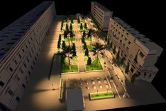 Nuovo impianto di illuminazione in Piazza Cesare Battisti a Bari: il 12 l'avvio dei lavori