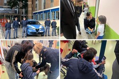 La Polizia di Stato incontra i piccoli pazienti dell'Ospedale Pediatrico Giovanni XXIII di Bari