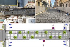 Riqualificazione di via Manzoni a Bari: il sopralluogo dell'assessore Scaramuzzi