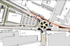 Al via i lavori per la rotatoria tra Viale Europa e via La Rotella a Bari